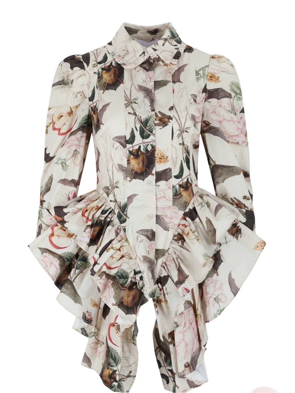 Selkie the bats and the bees blouse L nwt